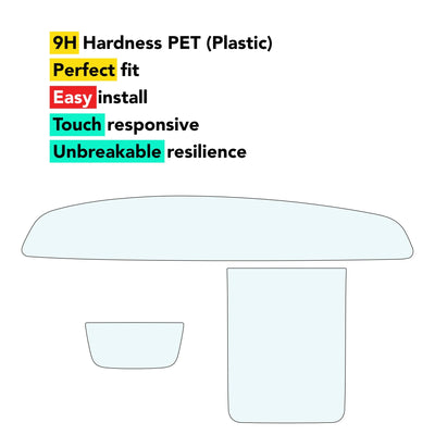 lucid air screen protector hardness pet protectors film