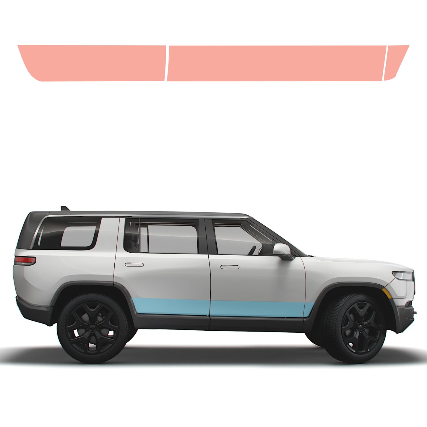 Rockers Clear Protection Film (PPF) for Rivian R1S