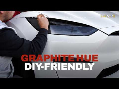 Headlights Clear PPF / Smoke Tinted PPF | Tesla Model X 2016-2026 - Smokey Headlamp Covers