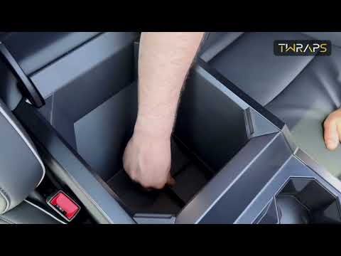 Lower Armrest Organizer | Tesla Cybertruck - Storage Insert