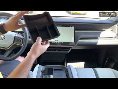 Armrest Organizer | for Rivian R1T & R1S 2021-2026, Storage Tray