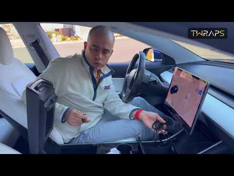 MagSafe Compatible Dual Wireless Charger | 2017-2020 Tesla Model 3/Y