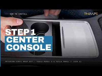 Interior Vinyl Wrap Kit | Tesla Model 3 & Tesla Model Y (Gen 2)