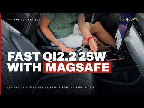 MagSafe Compatible Dual Wireless Charger | Mustang Mach-E