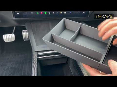 Lower Center Console Organizer | Tesla Model S / Tesla Model X 2021-2026