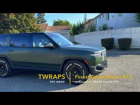 Clear/Stealth PPF Wrap | Paint Protection Film for Rivian R1S