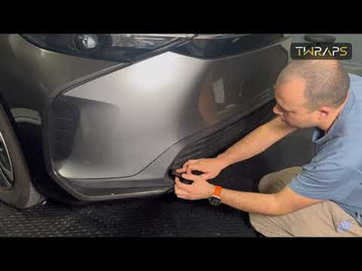 Front Lower Lip Wrap | Toyota bZ4X 2024-2025 - Chin Spoiler Vinyl Cover