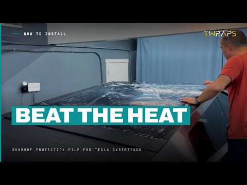 Sunroof Protection Film | Tesla Cybertruck - Rock Chips, UV & IR Defense