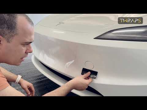 Mini Bumper PPF | Tesla Model 3 Highland - Paint Protection Film Cover