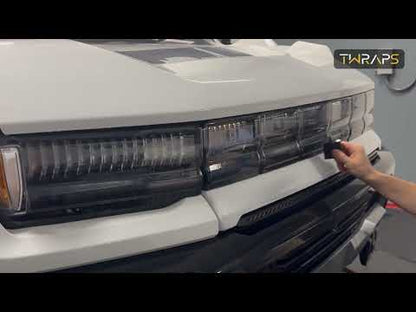 Headlights Smoke Tint PPF | GMC Hummer EV - Headlamp Shield