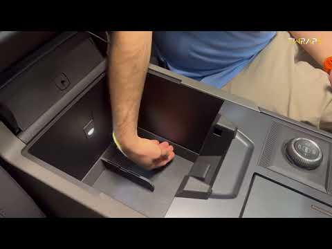 Lower Armrest Organizer | GMC Hummer EV - Storage Insert