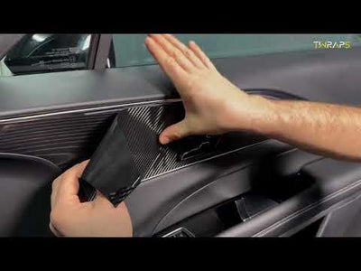 Interior Vinyl Wrap Kit | Cadillac LYRIQ 2023-2026 - Premium Carbon Fiber Style