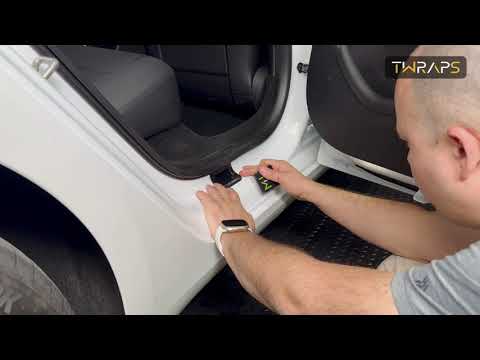 Door Sills & Entries PPF For Tesla Model 3 Highland - Paint Protection ...