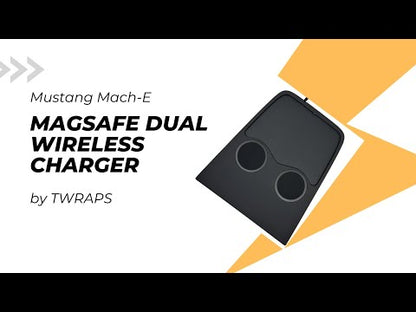 Mustang Mach-E - MagSafe Compatible Dual Wireless Charger