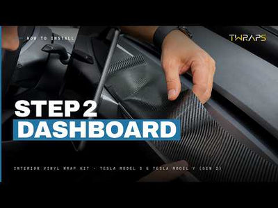 Interior Vinyl Wrap Kit | Tesla Model 3 & Tesla Model Y (Gen 2)