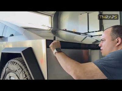 Lightbar Tint | Tesla Cybertruck - Smoked Headlamp 8mil PPF