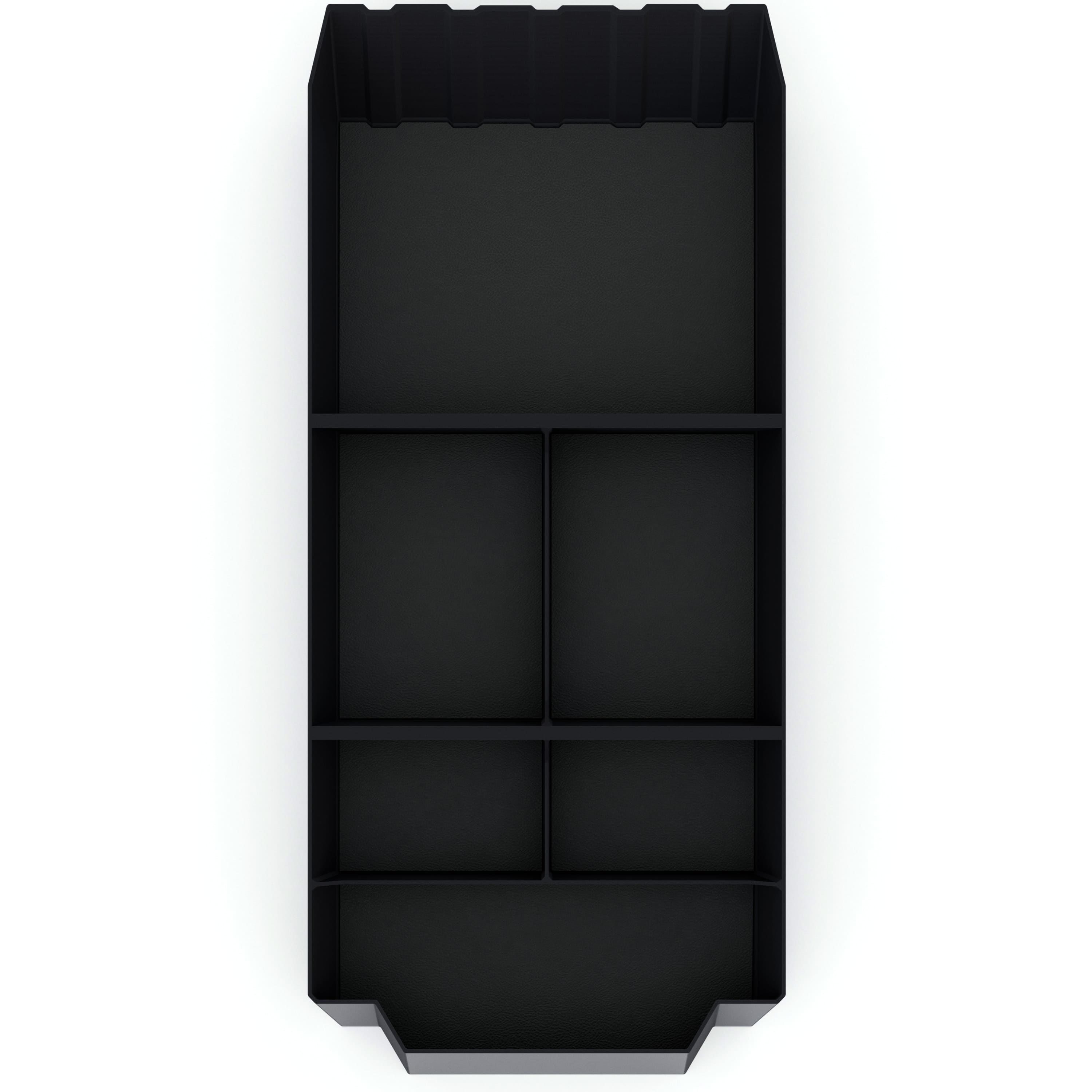 black, plastic, storage, organizer tesla cybertruck leather liners proudly made patent pending design premium