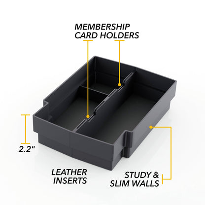 bz4x toyota center console storage armrest organizer