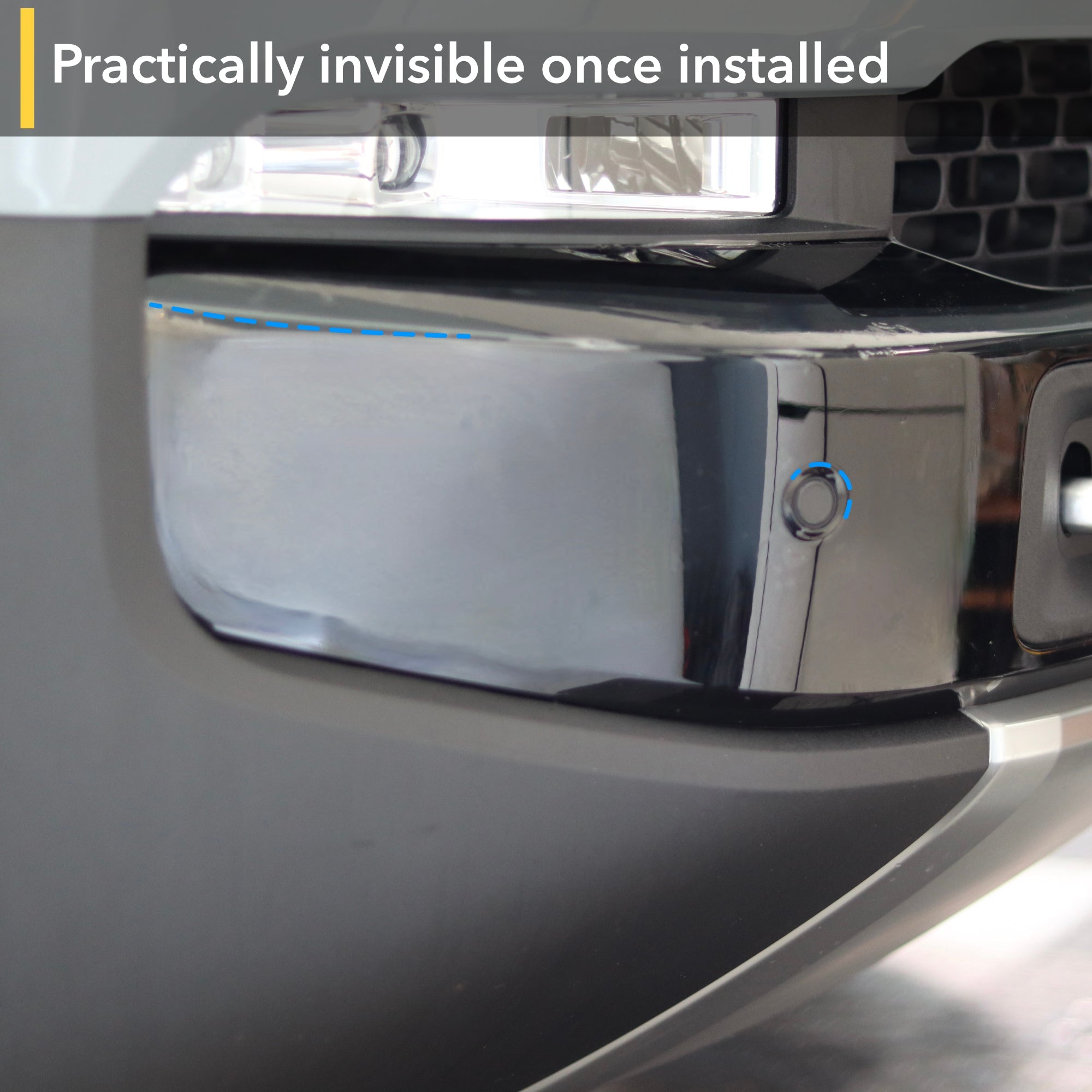 paint protection film rivian r1t bumper lip