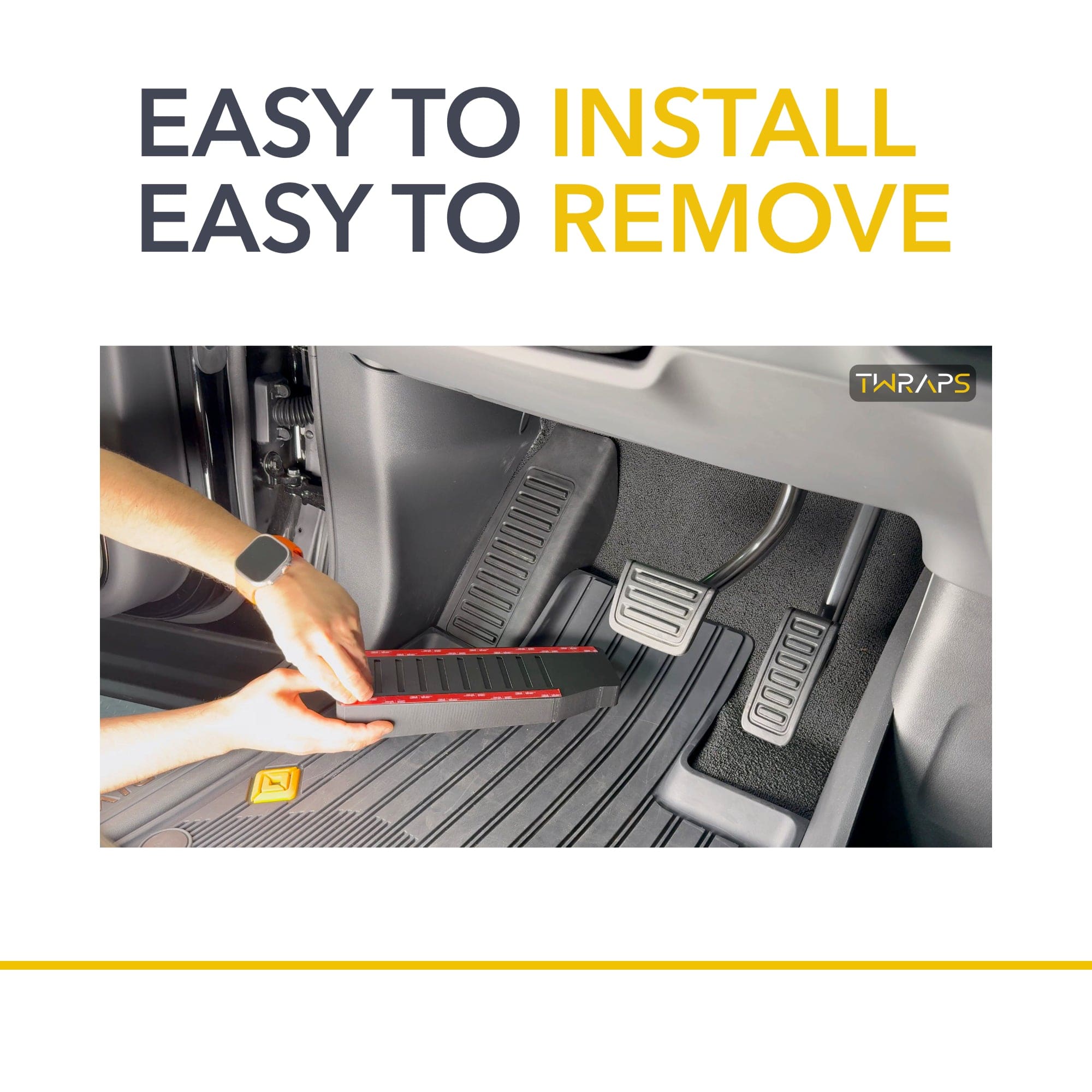 dead pedal r1t r1s extender rivian