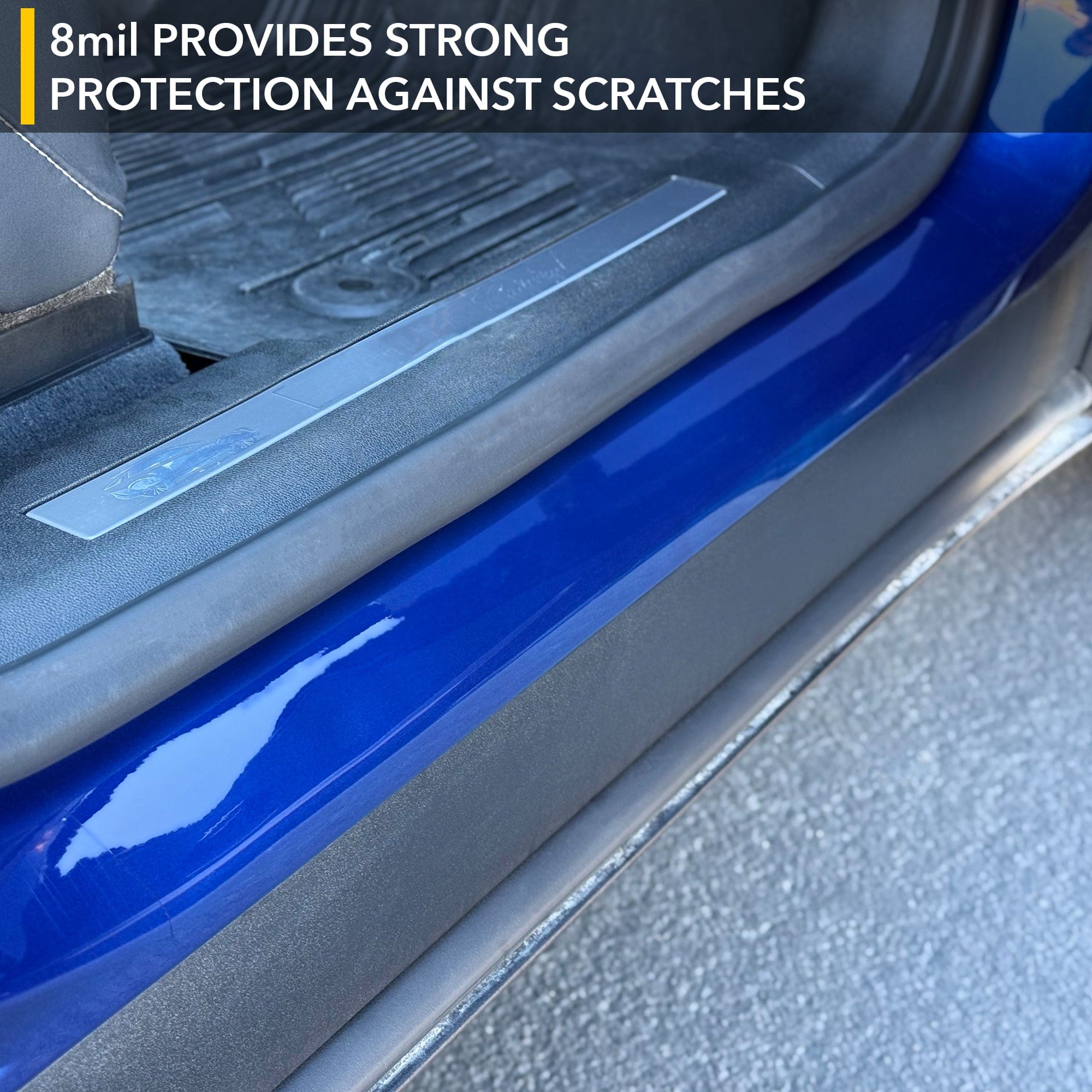 paint protection film cadillac lyriq door entry