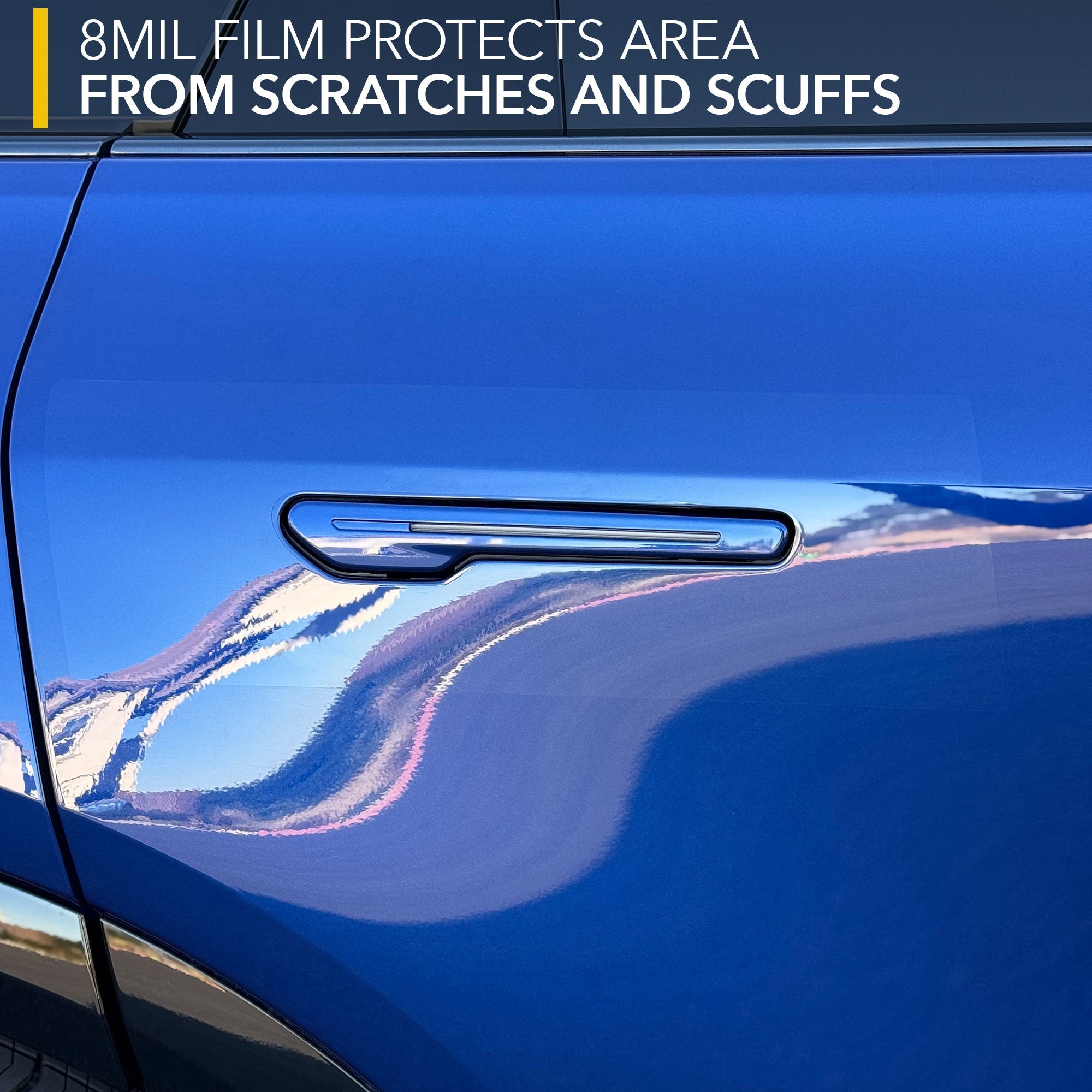 door handles cadillac lyriq paint protection film area