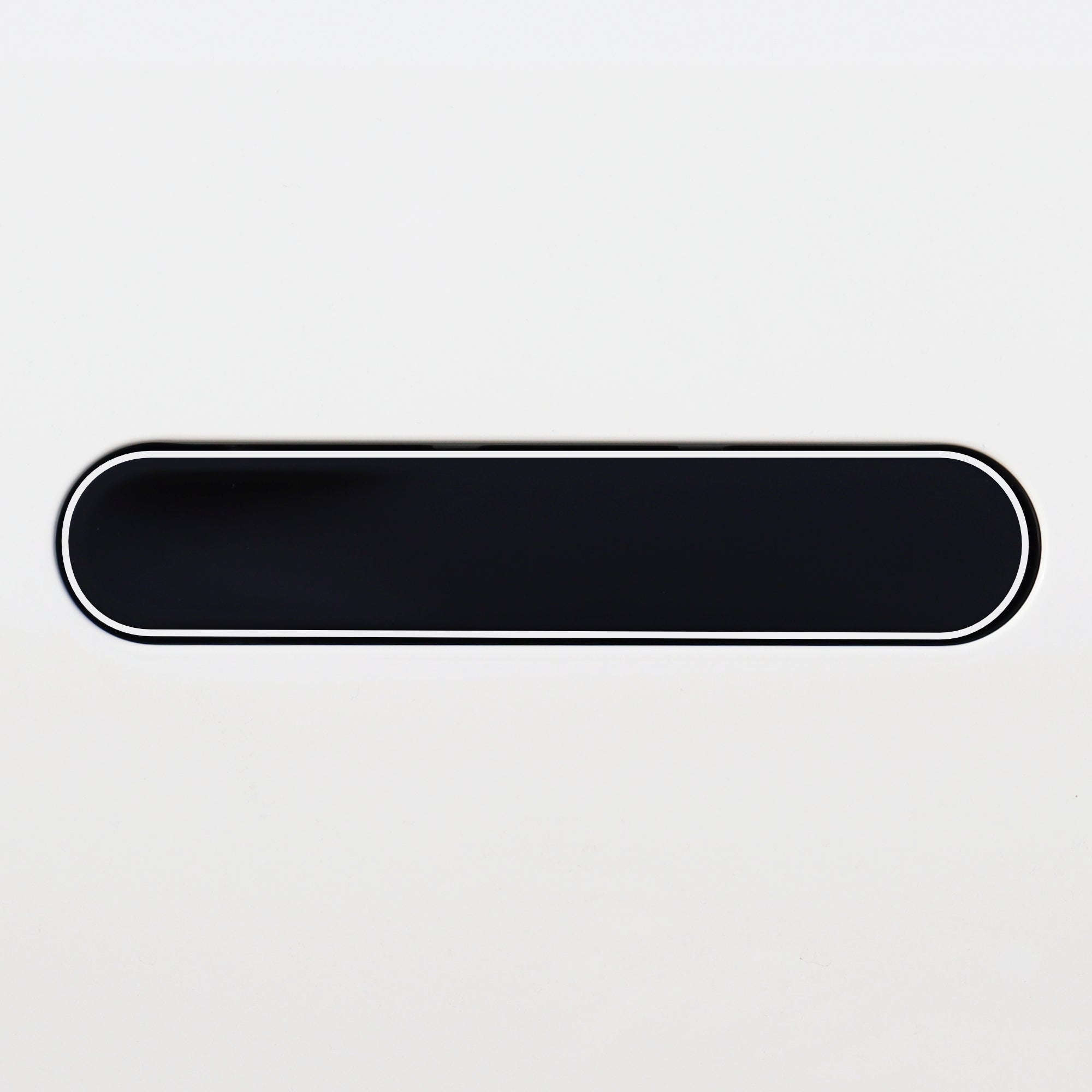 black oblong sign white border r1s r1t vinyl wrap door handles rivian