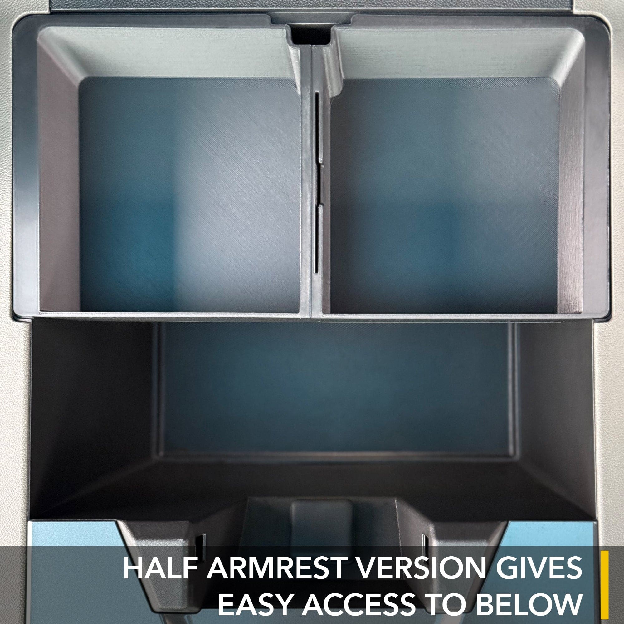 half tray armrest organizer gmc hummer