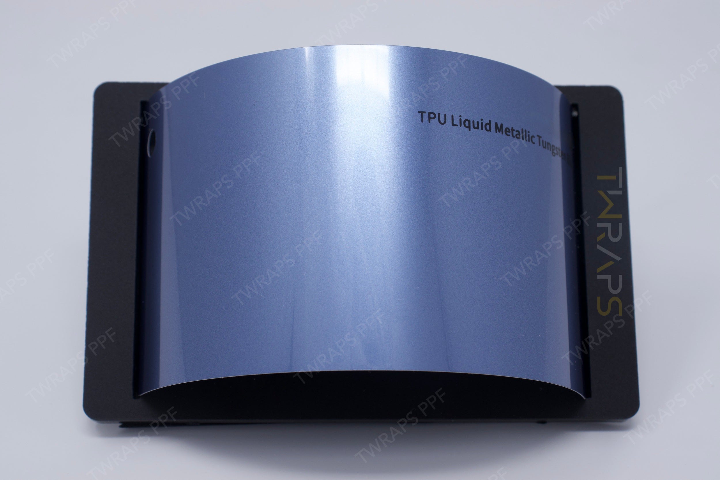 liquid metallic tungsten blue color ppf