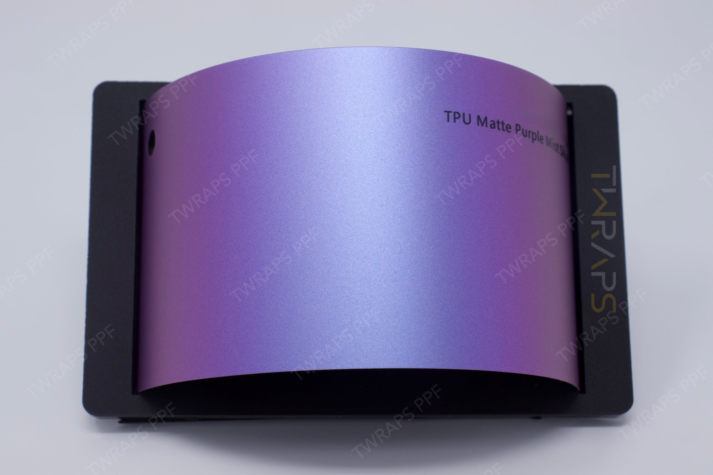 matte purple mist silver color ppf