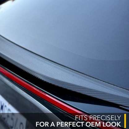 bz4x carbon fiber toyota vinyl wrap spoiler