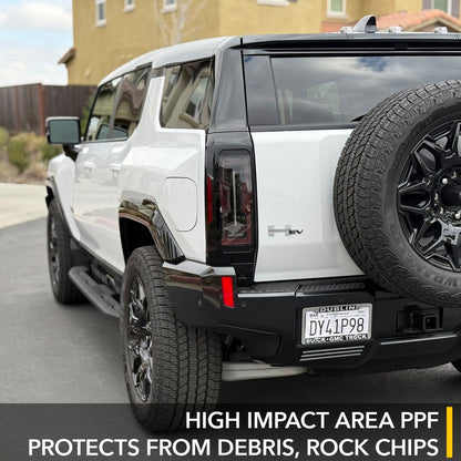 paint protection film gmc hummer swing gate