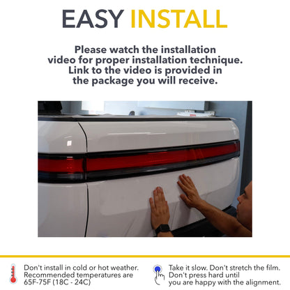 r1s rivian paint protection film