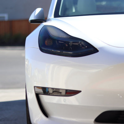 Crux Motorsports Tail Light Side Tint Overlay Dark Smoke 20% for Tesla Model Y 2020 + & Model 3 Crux Motorsports Tail Light Side Tint Overlay Dark Smoke 20% for Tesla Model Y 2020 + & Model 3