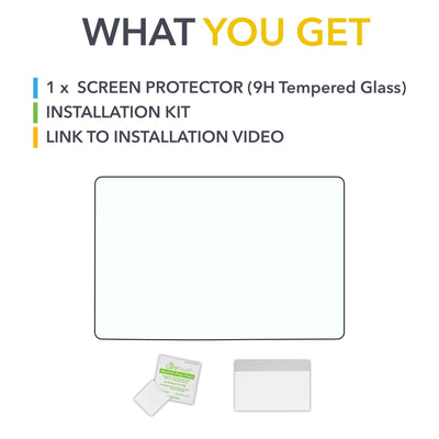 screen protector kit tesla model tesla’s tempered glass premium shock proof