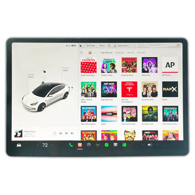 tesla infotainment screen model protector tesla’s tempered glass premium shock proof