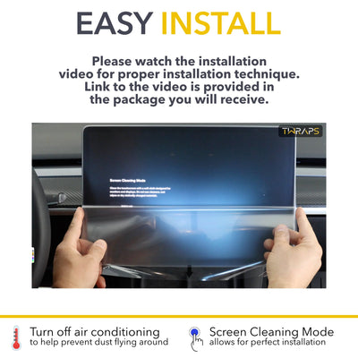 screen protector installation tesla model tesla’s tempered glass premium shock proof