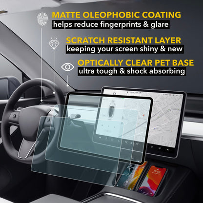 tesla, screen, protector tesla model screen tesla’s tempered glass premium shock proof