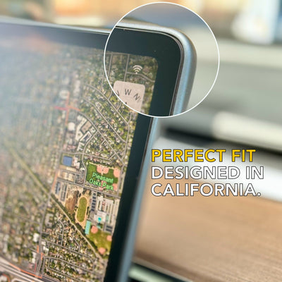 tablet map tesla model screen protector tesla’s tempered glass premium shock proof