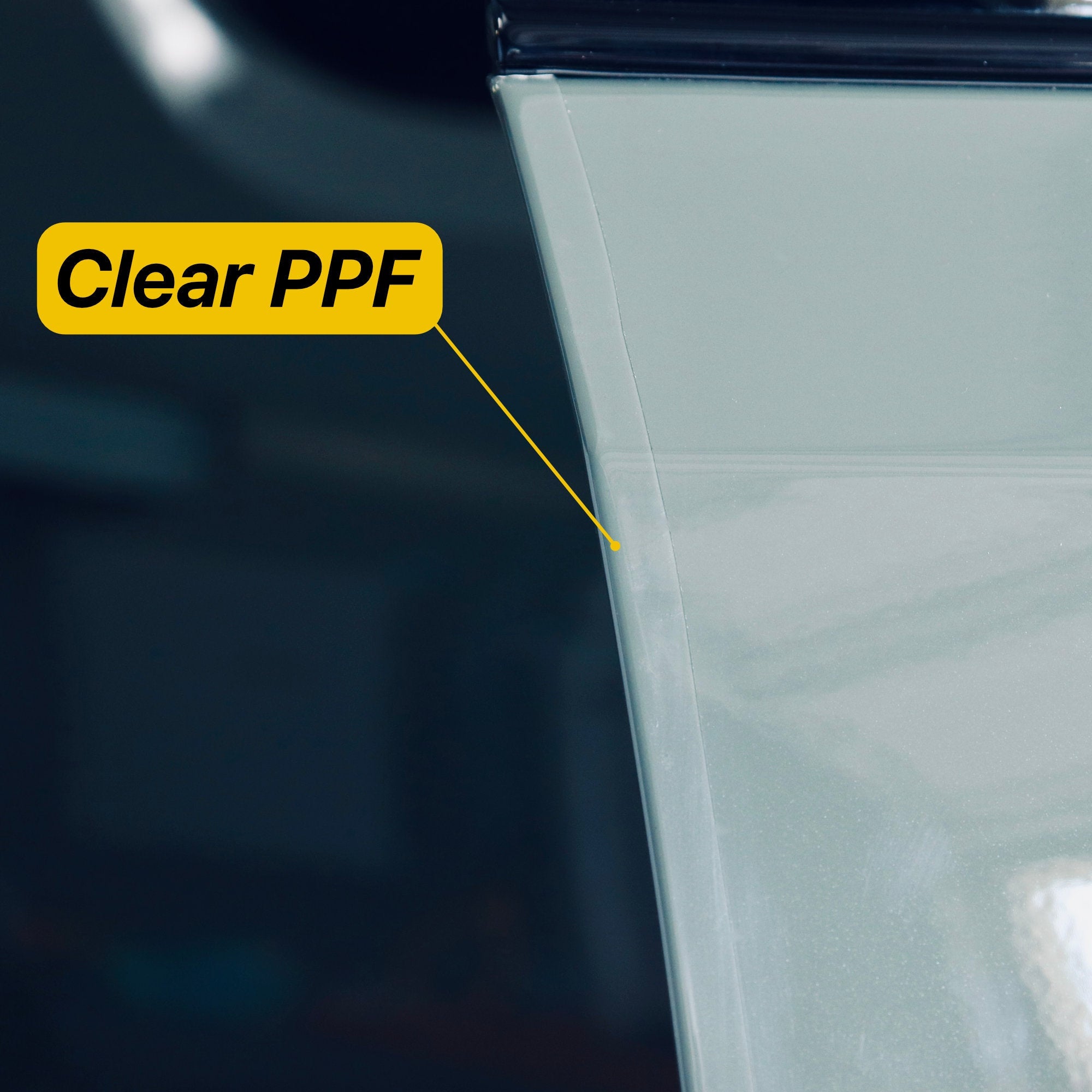 clear paint protection film 8mil glue residue