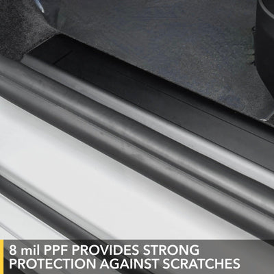 car door sill protector tesla model sills paint protection film