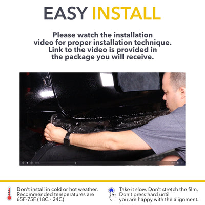 car film installation instructions protection special skills tesla model ev accessories