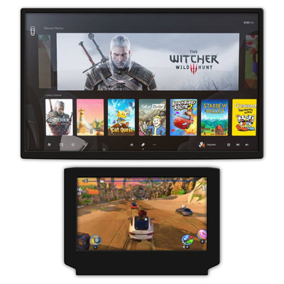 two black-framed screens video games tesla model screen protector protectors tesla’s premium shock proof