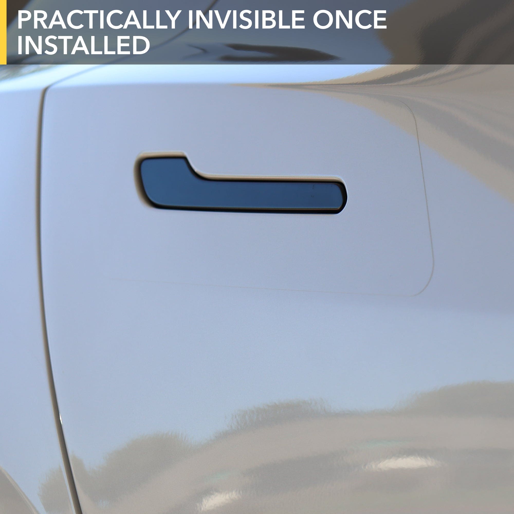 flush car door handle handles tesla model paint protection film