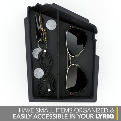 cadillac lyriq center console premium leather liners