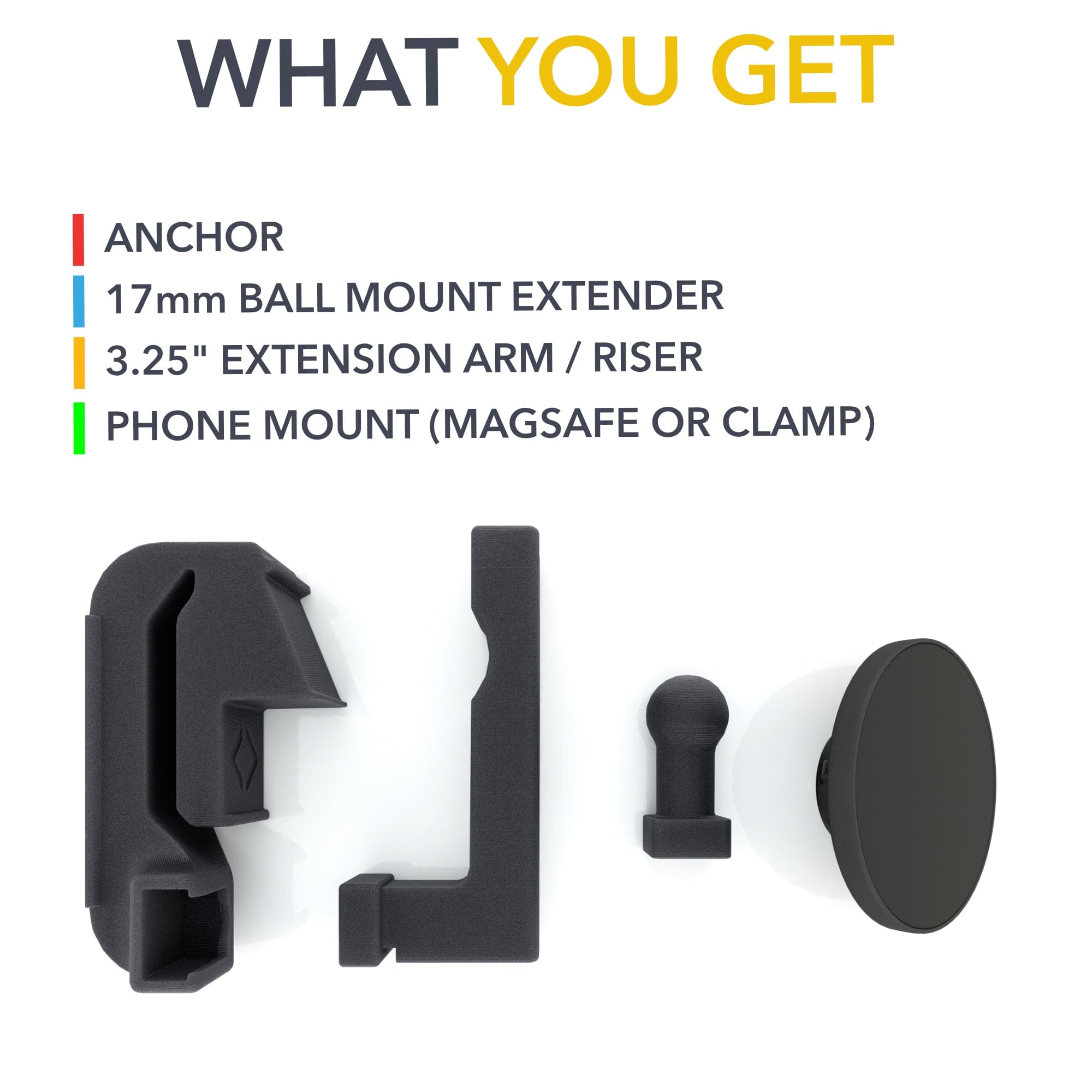 phone mount components rivian r1t r1s vehicles offers
