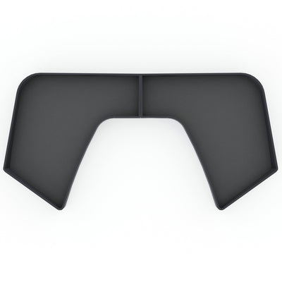 bz4x toyota dashboard tray organizer carbon fiber infused