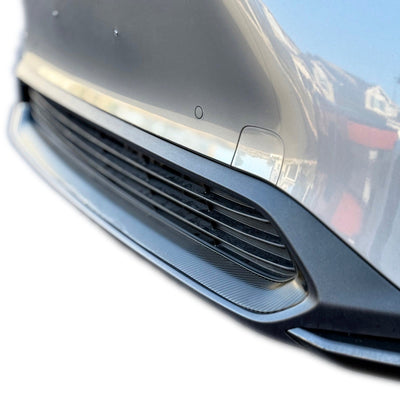 bz4x vinyl wrap toyota carbon fiber chin spoiler