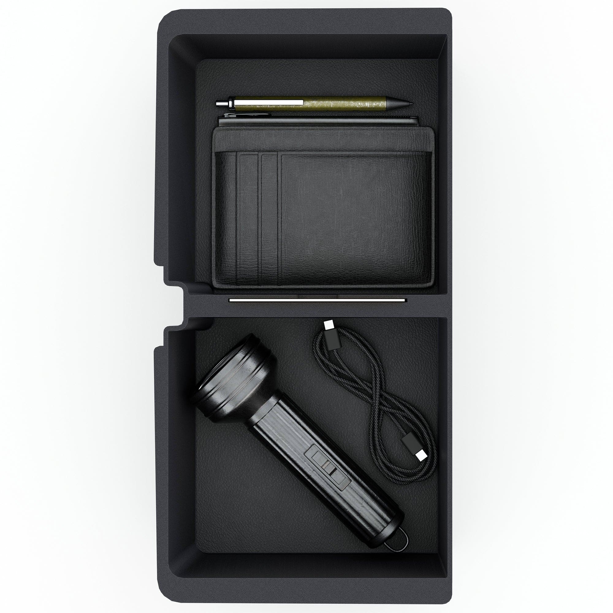 half tray armrest organizer gmc hummer