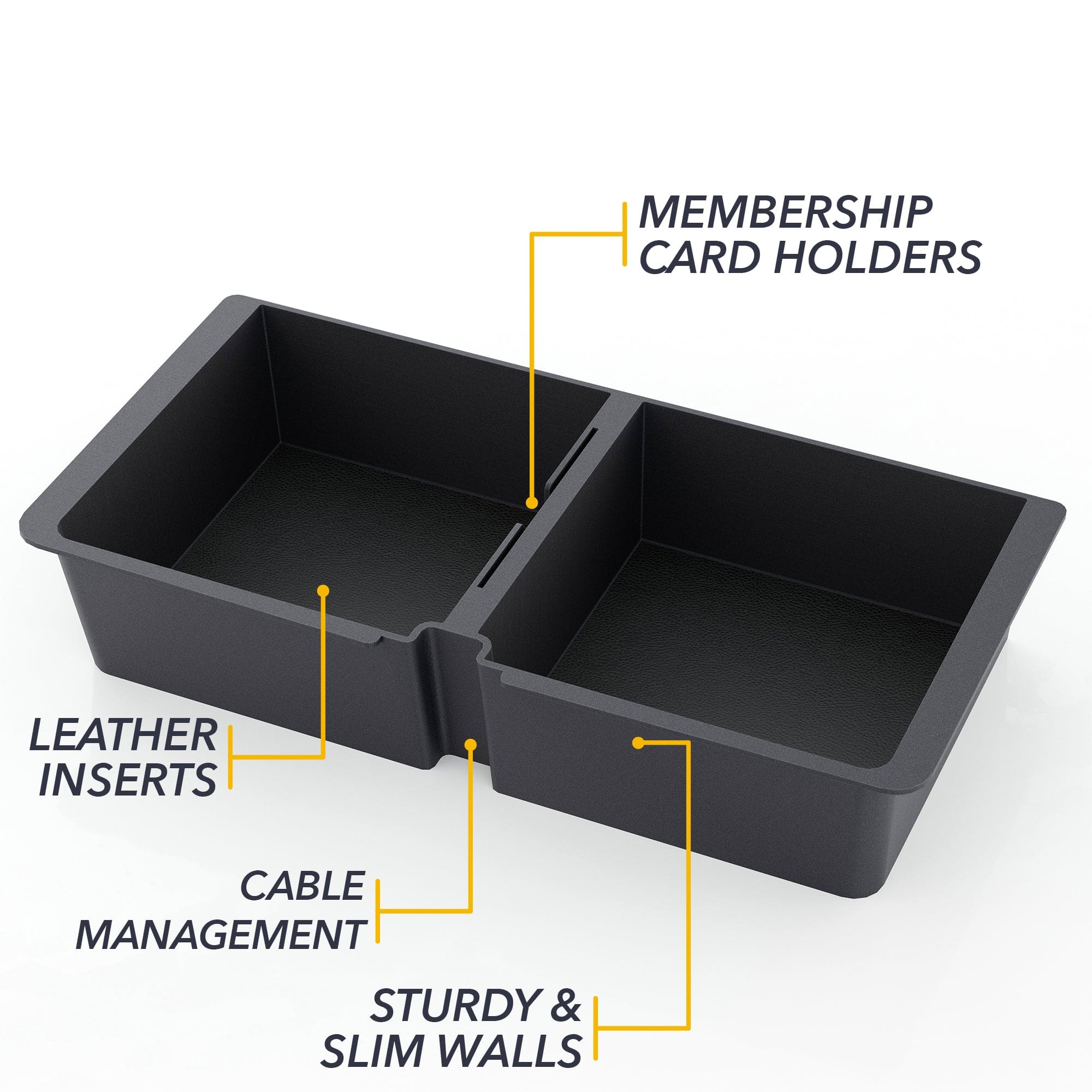 half tray armrest organizer gmc hummer
